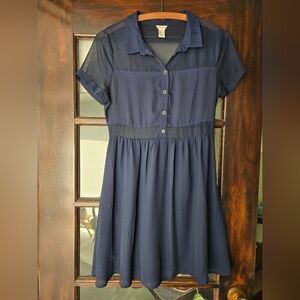 Summer Dress With See Through Back
